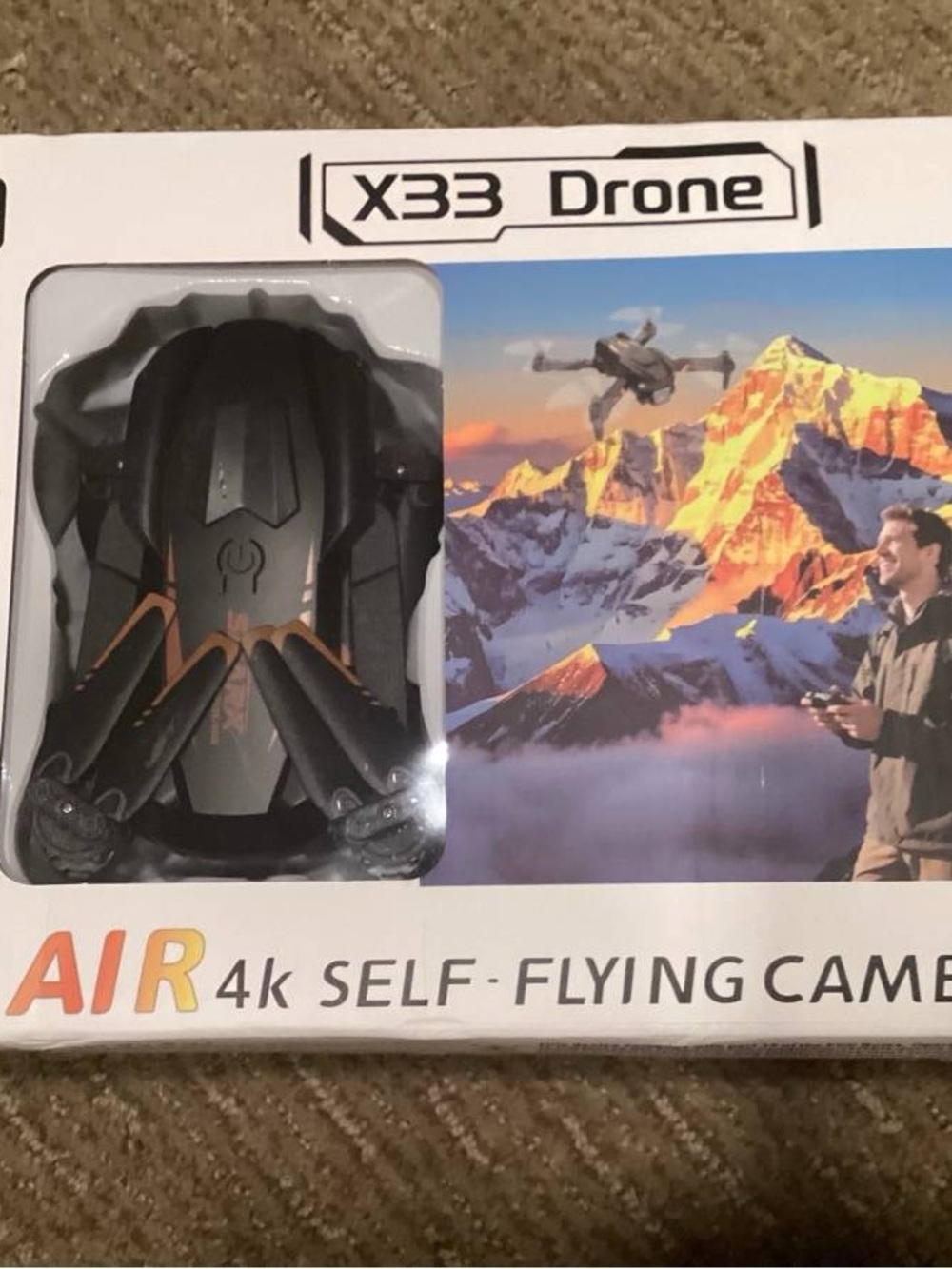 X33 Drone AI AIR 4K Self-Flying Camera